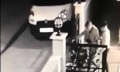 Motosiklet hırsızları kamerada