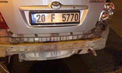 Motosiklet ile otomobil çarpıştı: 1 yaralı