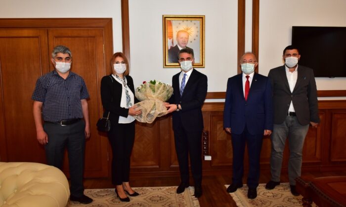 MTSO Sigortacılık Meslek Komitesinden Vali ve Emniyet Müdürüne ziyaret