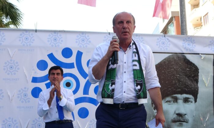 Muharrem İnce, Denizli’de partisinin il başkanlığını açtı