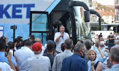 Muharrem İnce, Marmaris’te Memleket Partisi İlçe Ofisi’ni açtı