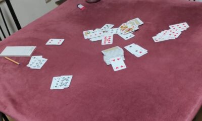 Mühürlenen lokalde kumar oynayan 11 kişiye 34 bin lira para cezası