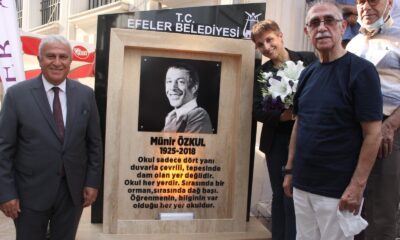 Münir Özkul’un adı Aydın’da yaşatılacak