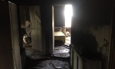 Muradiye’de ev yangını