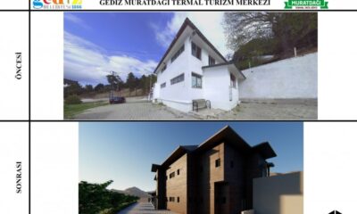 Murat Dağı Termal Turizm Merkezi’ndeki hamamlar yenileniyor