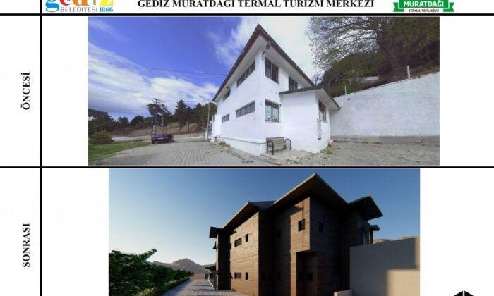 Murat Dağı Termal Turizm Merkezi’ndeki hamamlar yenileniyor