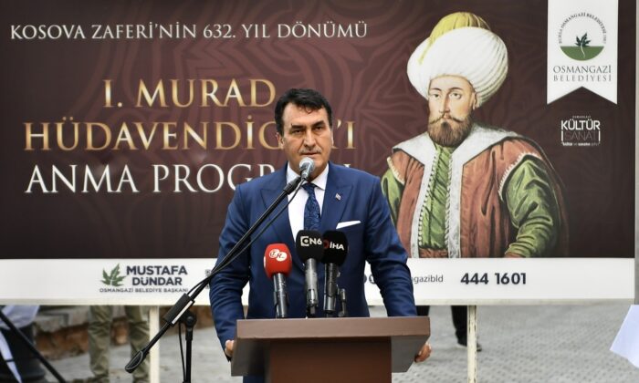 Murat Hüdavendigar, Kosova’dan sonra Bursa’da da anıldı