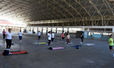 Muratpaşa’da sabah sporu yeniden başladı