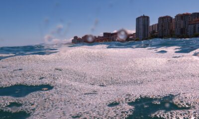 Müsilaj sanıldı, kabarcık çıktı