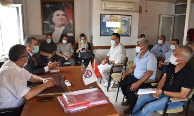 MUSKİ Genel Müdürü Ülgen, Milaslı muhtarlarla görüştü