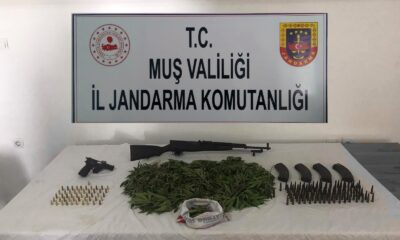 Muş’ta uyuşturucu ve silah kaçakçılığı operasyonu: 5 gözaltı
