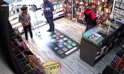 Müşteri gibi gelip sadaka kutusunu böyle çaldılar