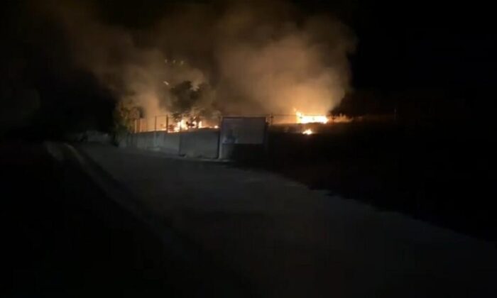 Nallıhan’da trafo yangını