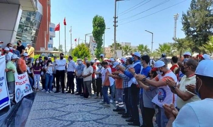 Narlıdere Belediyesinde grev krizi