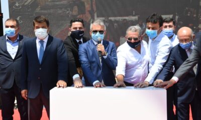 Naturalya İbrahim Şahin Ortaokulu’nun temeli atıldı