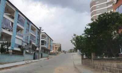 Nazilli’de kısa süreli fırtına etkili oldu