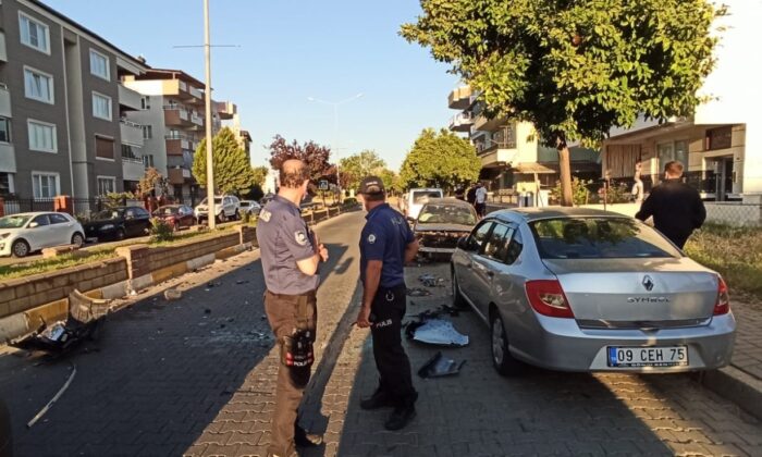 Nazilli’de trafik kazası; 1 yaralı
