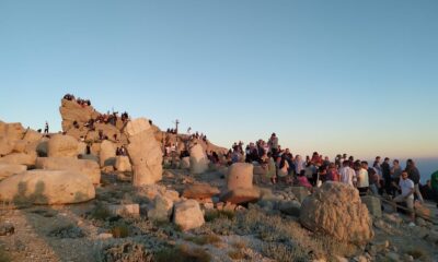 Nemrut Dağı’na ziyaretçi akını