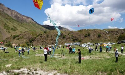 Nemrut Dağı’nda uçurtma şenliği
