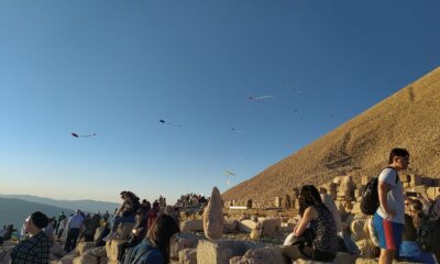 Nemrut Dağı’nda uçurtma şenliği