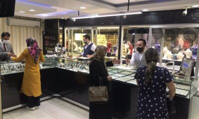 Normalleşme sonrası kuyumcularda yoğunluk başladı