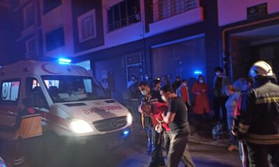 Ocakta unutulan yağın çıkardığı yangında 3 kişi hastaneye kaldırıldı