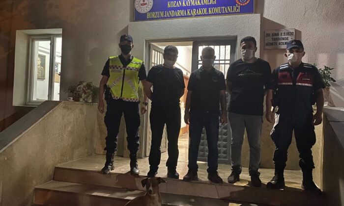 Oklu kirpi avlayan 4 kişiye 12 bin TL ceza