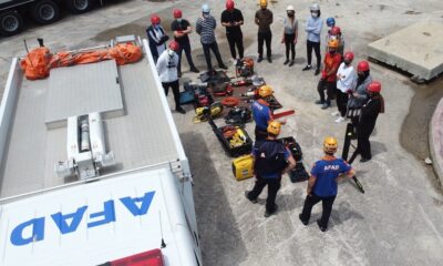 OMÜ Arama Kurtarma Takımı eğitimi tamamladı