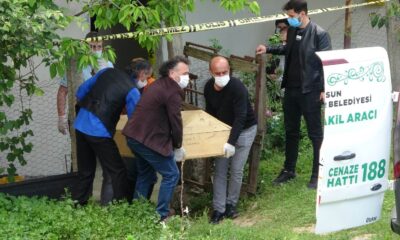 Önce eşini sonra kendini vuran çiftin cesetleri otopsi için morga kaldırıldı