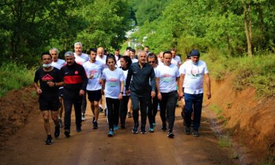Önce yürüyüş yaptılar, sonra didik didik temizlediler