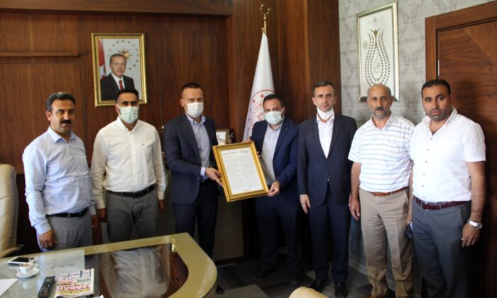 Önder Derneği Bölge Sorumlusu Yıldırım’dan Milli Eğitim Müdürü Tekin’e ziyaret