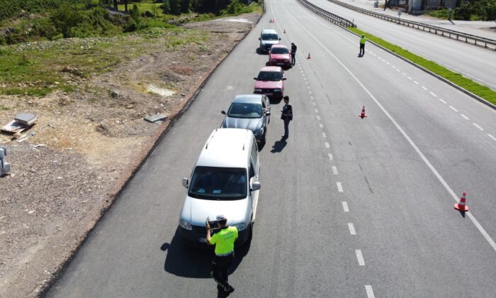 Ordu’da 8 saatlik denetim 4 ayrı noktada eş zamanlı gerçekleştirildi