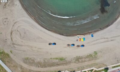 Ordu’da plajlar pırıl pırıl