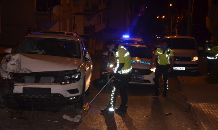Ordu’daki trafik kazasında baba ve oğlu yaralandı