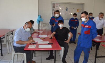 OSB ve sanayi bölgelerinde mobil aşı uygulanıyor