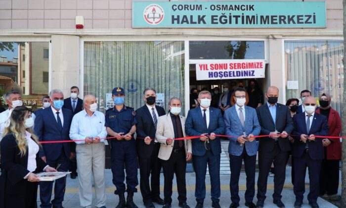 Osmancık HEM yılsonu sergisini açtı