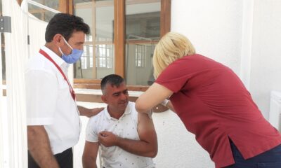 Osmancık’ta Covid-19 aşı uygulama noktası oluşturuldu