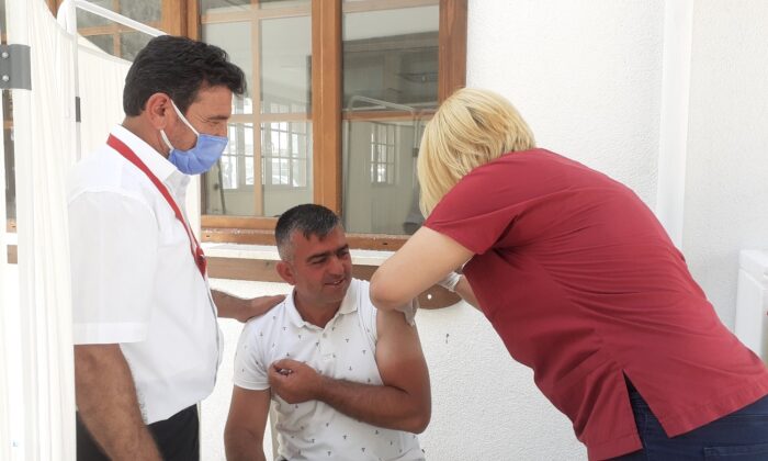 Osmancık’ta Covid-19 aşı uygulama noktası oluşturuldu