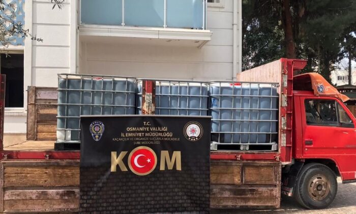 Osmaniye merkezli 5 ilde kaçak akaryakıt operasyonu