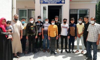 Osmaniye’de 18 düzensiz göçmen yakalandı