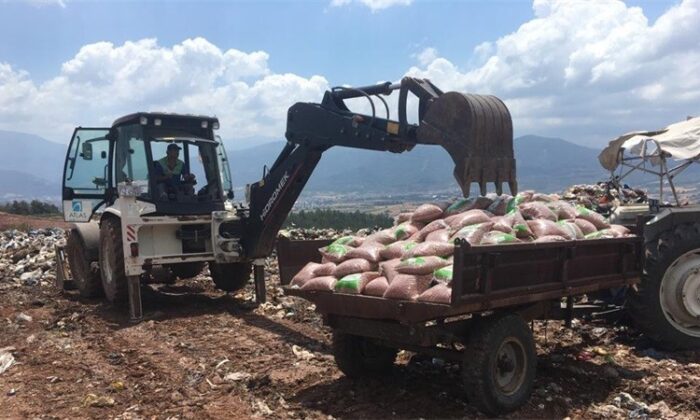 Osmaniye’de bin 175 kilo kavrulmuş fıstık imha edildi