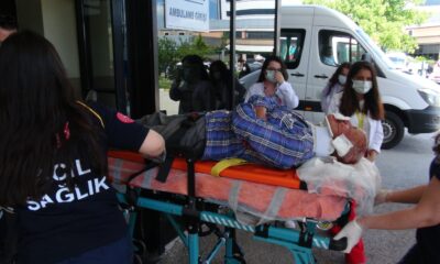 Ot biçme makinesinden düşen 67 yaşındaki adam ağır yaralandı