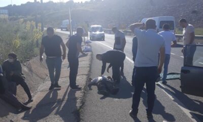 Otomobil ile tır çarpıştı, kazada 2 kişi yaralandı