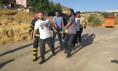 Otomobil şarampole yuvarlandı: 1 yaralı