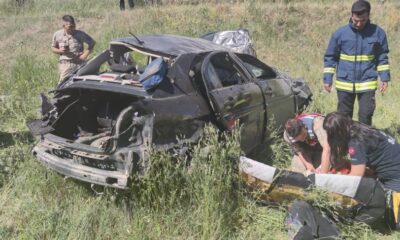 Otomobil takla attı: 2 ölü, 1 yaralı