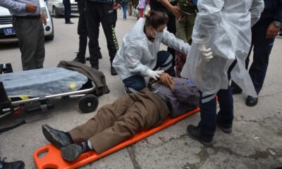 Otomobilin çarptığı yaşlı adam yaralandı