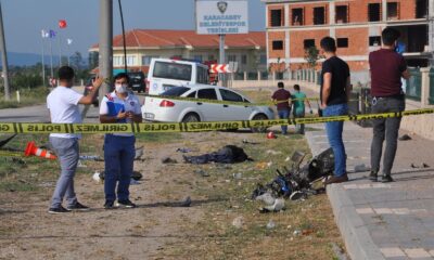 Otomobille motosiklet kafa kafaya çarpıştı: 1 ölü