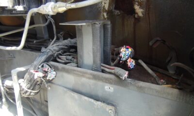 (Özel) 100 liralık kablo çalmak için otobüslere 15 bin liralık zarar verdiler