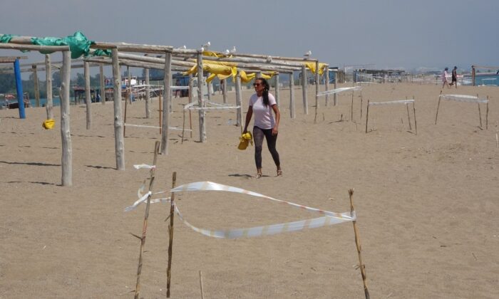 (ÖZEL) 40 derecede caretta nöbeti