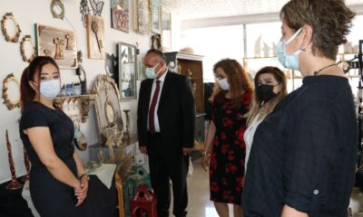 (Özel) – Aldığı eğitimle kentin ilk mozaik sanat atölyesini kurdu